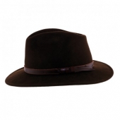 Gardian  hat VAUVERT foldable felt  brown