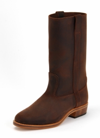 Gardian boots dark oiled split leather